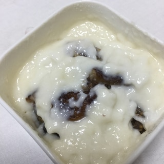 ミルク胡麻豆腐とイチジク